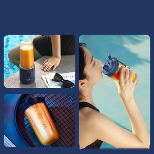Mixrion 6 Blade Portable Blender – USB Rechargeable Juicer