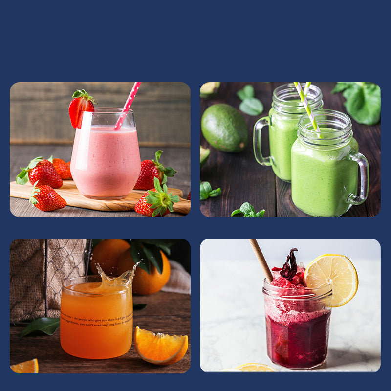 Mixrion 6 Blade Portable Blender – USB Rechargeable Juicer