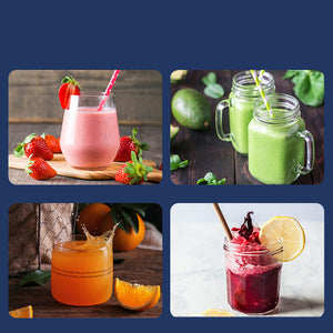 Mixrion 6 Blade Portable Blender – USB Rechargeable Juicer