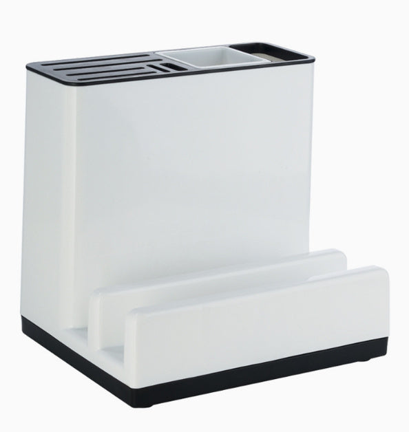 Mixrion Kitchen Tableware & Knife Storage Rack – Plastic Holder