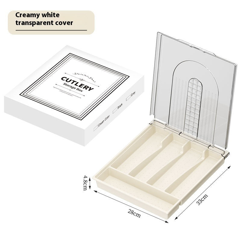 Mixrion Tableware Storage Box – Dustproof with Cover