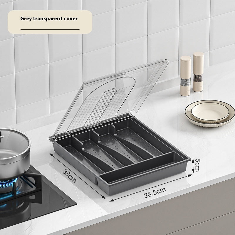 Mixrion Tableware Storage Box – Dustproof with Cover
