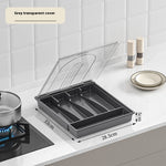 Mixrion Tableware Storage Box – Dustproof with Cover