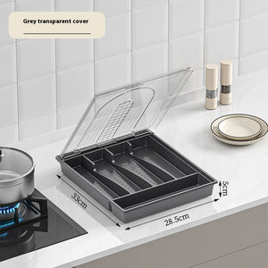 Mixrion Tableware Storage Box – Dustproof with Cover